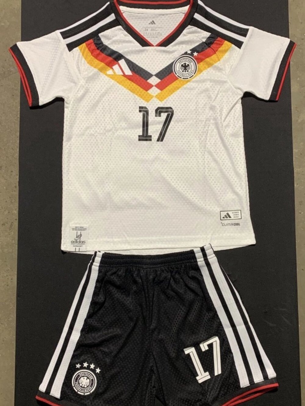 Kids Florian Wirtz 2026 World Cup Soccer Jersey Suit